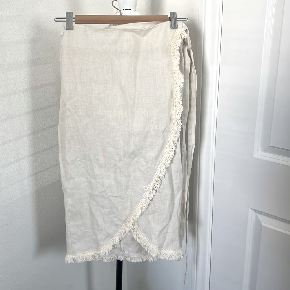 NWT Reformation Balboa Wrap Skirt - Wooly Daisy/ XS